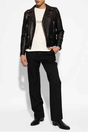 Ocieplana kurtka typu 'biker', zdjęcie 2 Ocieplana kurtka typu 'biker' od Saint Laurent